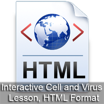 Interactive Cell and Virus Lesson, HTML Format